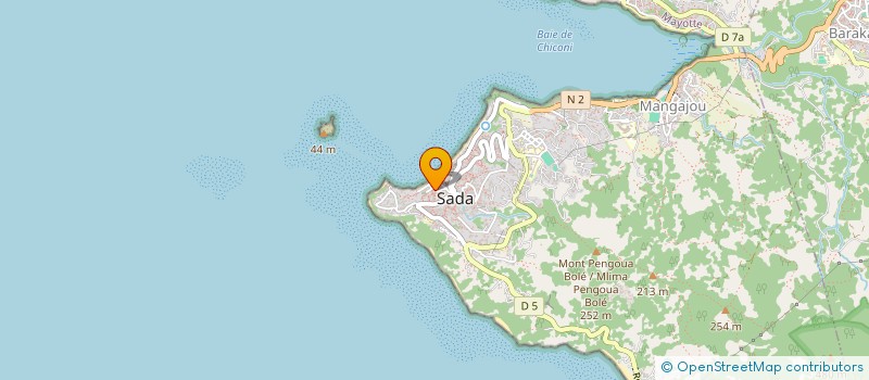localisation de l'entreprise MONSIEUR HAMADA SIDI ALI DIT SIMBA à SADA