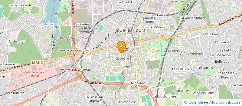 localisation de l'entreprise MONSIEUR HAMADA SOUFFOU  JOUE-LES-TOURS