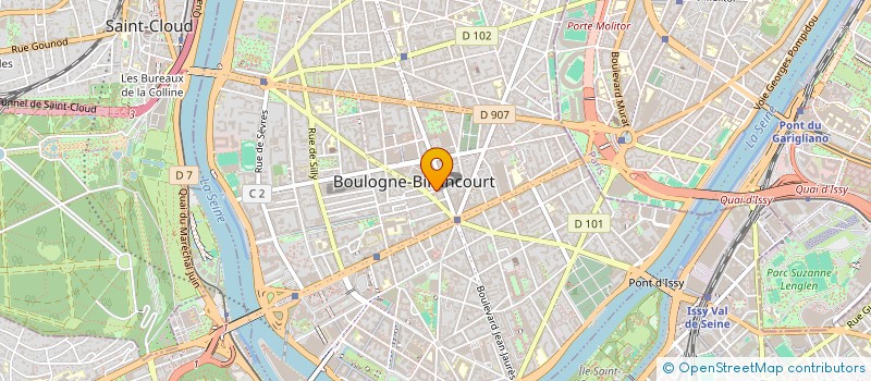 localisation de l'entreprise MONSIEUR HAMADANI MORAWEDJ à BOULOGNE-BILLANCOURT