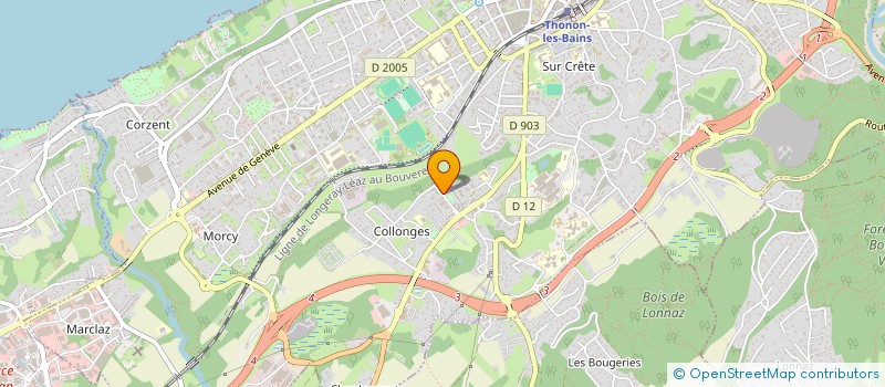 localisation de l'entreprise MONSIEUR HAMADI AOUIOUA à THONON-LES-BAINS