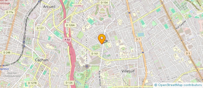 localisation de l'entreprise MONSIEUR HAMADI BELEL à VILLEJUIF