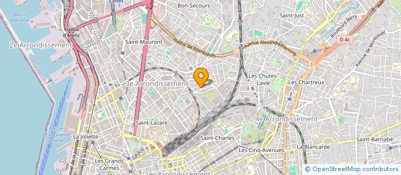 localisation de l'entreprise MONSIEUR HAMADI BOUGHZOU à MARSEILLE