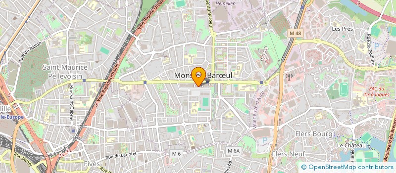 localisation de l'entreprise MONSIEUR HAMADI BOUJNAIH à MONS-EN-BARŒUL