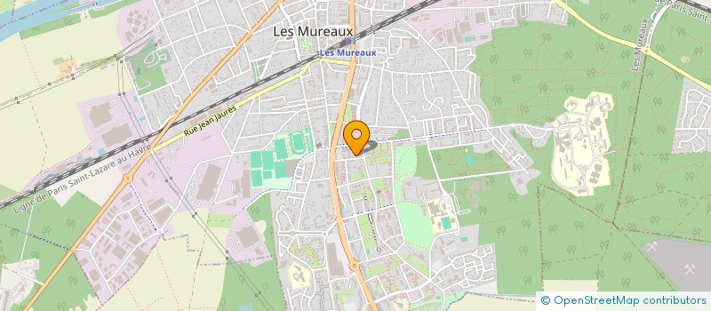 localisation de l'entreprise MONSIEUR HAMADI DIALLO à LES MUREAUX