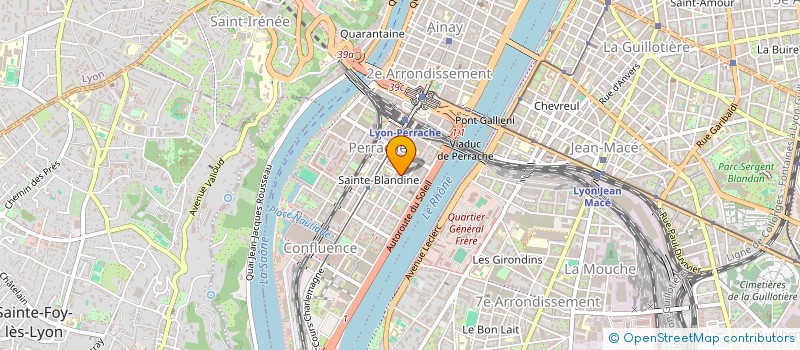 localisation de l'entreprise MONSIEUR HAMADI KAOUECH  LYON