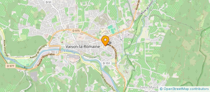 localisation de l'entreprise MONSIEUR HAMADI KIDDI  VAISON-LA-ROMAINE