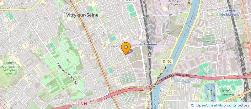 localisation de l'entreprise MONSIEUR HAMADI KONATE à VITRY-SUR-SEINE