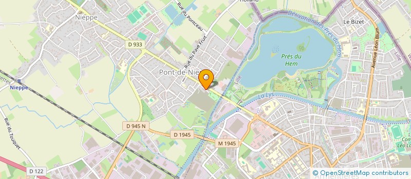 localisation de l'entreprise MONSIEUR HAMADI MABROUK  NIEPPE