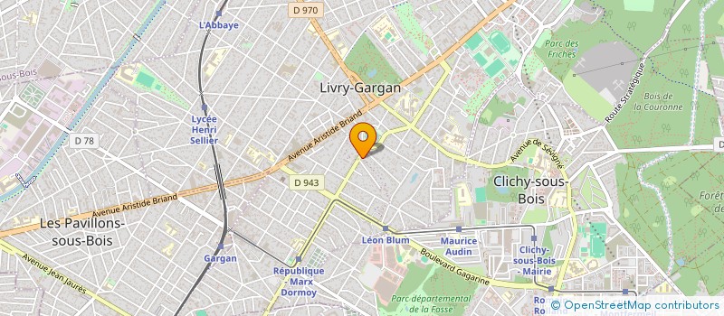 localisation de l'entreprise MONSIEUR HAMADI MOHAMMED YAGOUB à LIVRY-GARGAN
