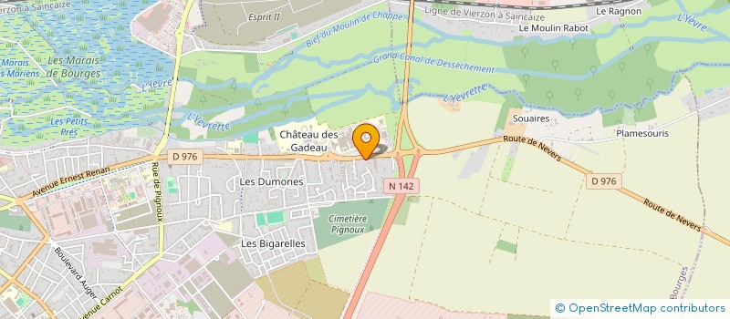 localisation de l'entreprise MONSIEUR HAMADI MZE à BOURGES