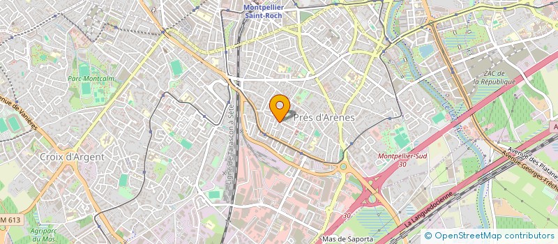 localisation de l'entreprise MONSIEUR HAMADI SFIA  MONTPELLIER