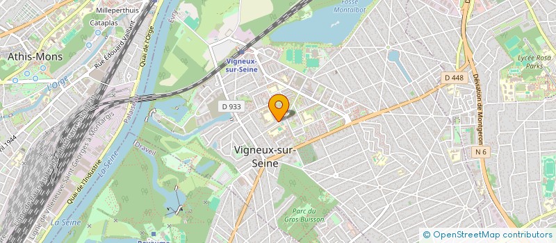 localisation de l'entreprise MONSIEUR HAMADI TOURE  VIGNEUX-SUR-SEINE