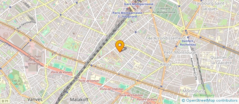 localisation de l'entreprise MONSIEUR HAMADOU DOSSO  PARIS