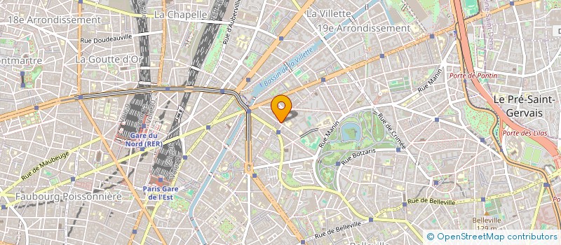 localisation de l'entreprise MONSIEUR HAMADOU KARAMOKO  PARIS