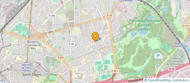 localisation de l'entreprise MONSIEUR HAMADOUN DIT ABA CISSE  SAINT-DENIS