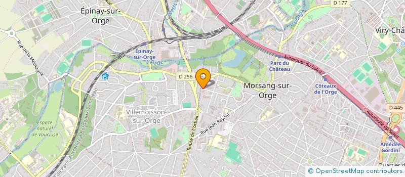 localisation de l'entreprise MONSIEUR HAMADY CAMARA  MORSANG-SUR-ORGE