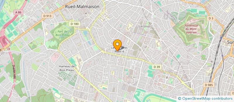 localisation de l'entreprise MONSIEUR HAMADY KOULIBALY à RUEIL-MALMAISON