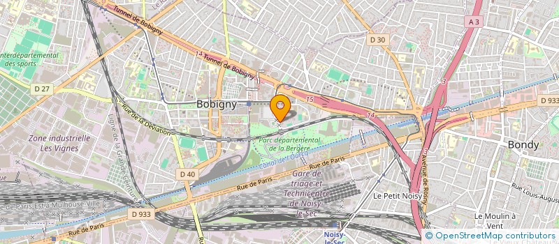 localisation de l'entreprise MONSIEUR HAMADY TANDIA  BOBIGNY