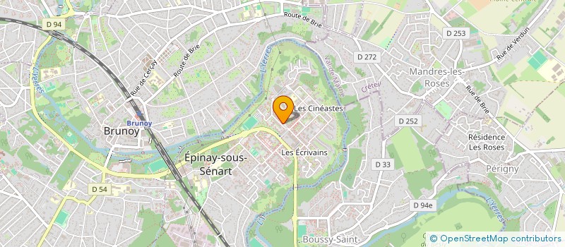 localisation de l'entreprise MONSIEUR HAMADY TOURE  EPINAY-SOUS-SENART