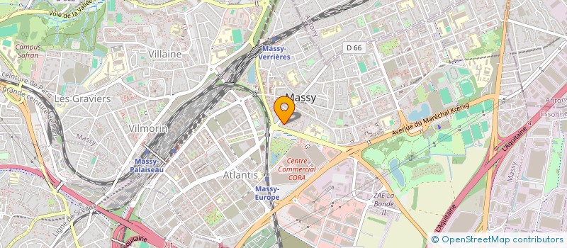 localisation de l'entreprise MONSIEUR HAMANE HAIDARA à MASSY