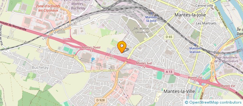 localisation de l'entreprise MONSIEUR HAMAYUNE NIAZI  MANTES-LA-VILLE