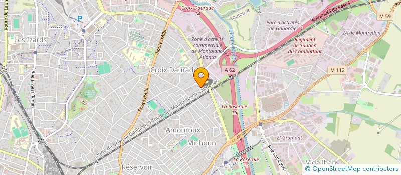 localisation de l'entreprise MONSIEUR HAMDA BOUZEKRI  TOULOUSE