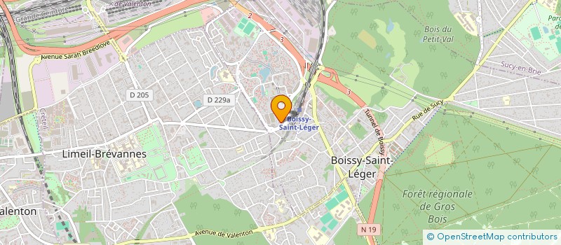 localisation de l'entreprise MONSIEUR HAMDAN GAMAR à BOISSY-SAINT-LEGER