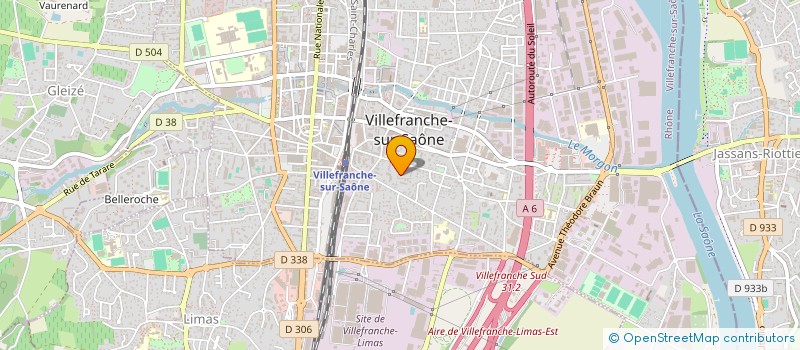 localisation de l'entreprise MONSIEUR HAMDANE BOUGUETAIA à VILLEFRANCHE-SUR-SAONE