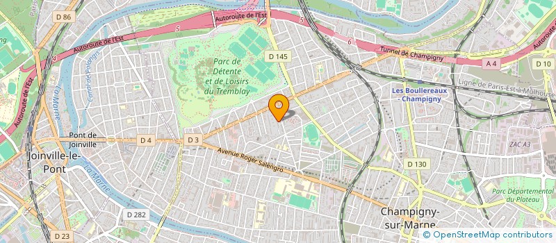 localisation de l'entreprise MONSIEUR HAMDI BERRAIES à CHAMPIGNY-SUR-MARNE