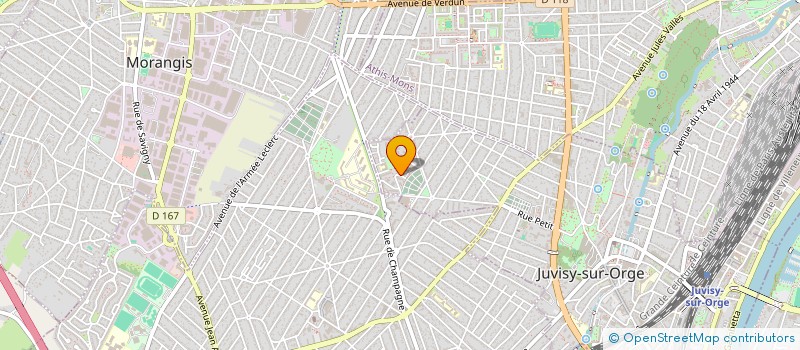 localisation de l'entreprise MONSIEUR HAMDI CHATTI à JUVISY-SUR-ORGE