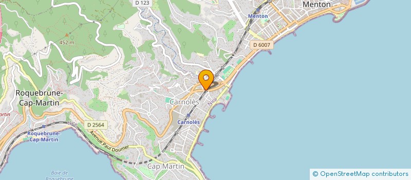 localisation de l'entreprise MONSIEUR HAMDI CHERRAD à ROQUEBRUNE-CAP-MARTIN