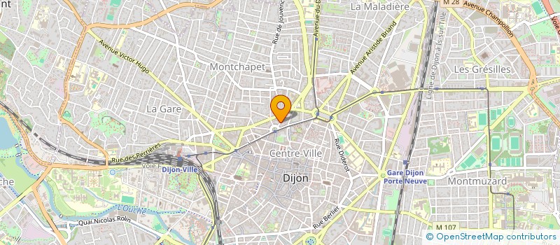 localisation de l'entreprise MONSIEUR HAMDI DADI RUELLE  DIJON