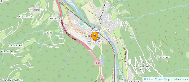 localisation de l'entreprise MONSIEUR HAMDI EL MAHI  VAL-D'ARC