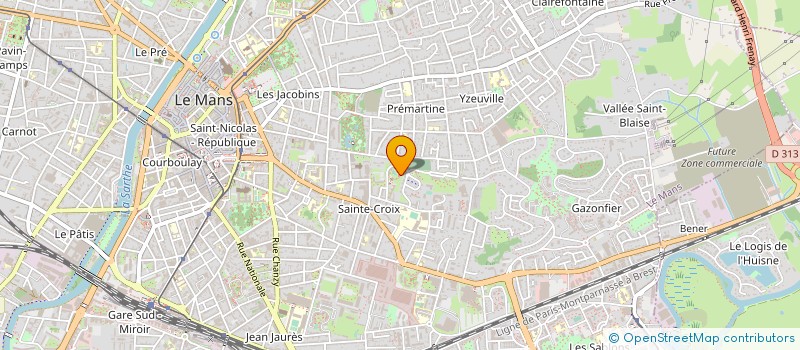 localisation de l'entreprise MONSIEUR HAMDI FREDJ à LE MANS
