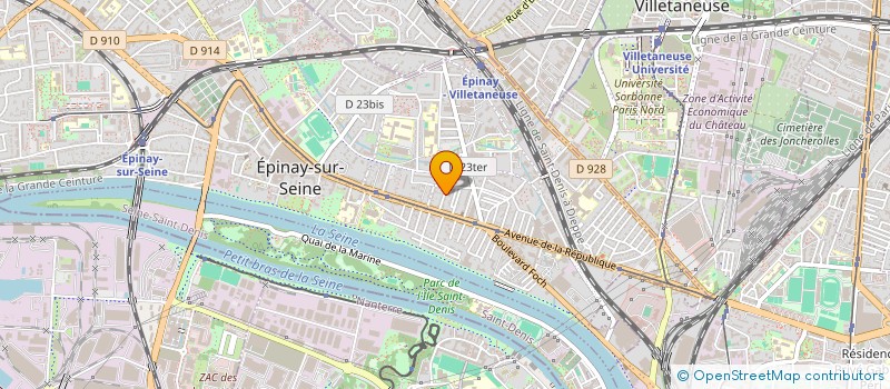 localisation de l'entreprise MONSIEUR HAMDI GHARBI à EPINAY-SUR-SEINE