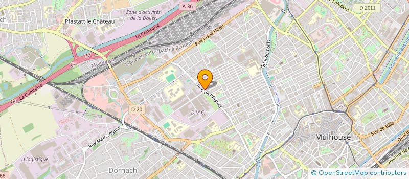 localisation de l'entreprise MONSIEUR HAMDI KARA  MULHOUSE