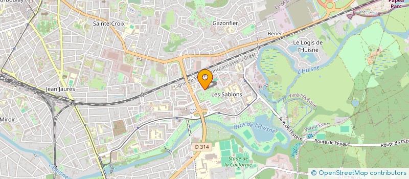 localisation de l'entreprise MONSIEUR HAMDI KARPUZ  LE MANS