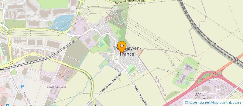 localisation de l'entreprise MONSIEUR HAMDI MNAFEG à TREMBLAY-EN-FRANCE