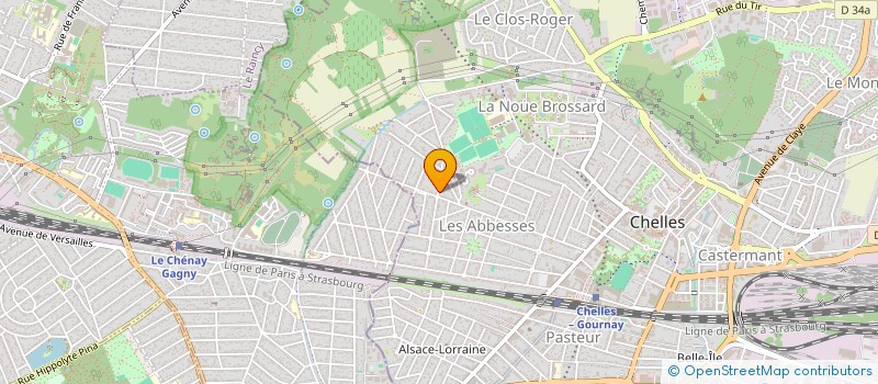 localisation de l'entreprise MONSIEUR HAMDI OUCHEM  CHELLES