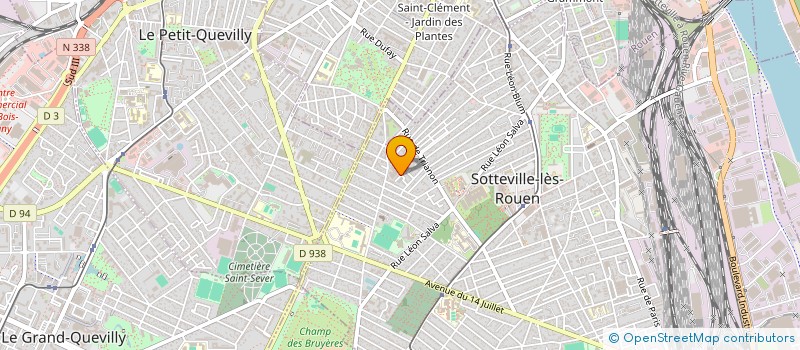 localisation de l'entreprise MONSIEUR HAMDI REJEB  SOTTEVILLE-LES-ROUEN