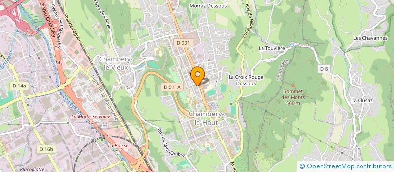 localisation de l'entreprise MONSIEUR HAMDI RIAHI  CHAMBERY