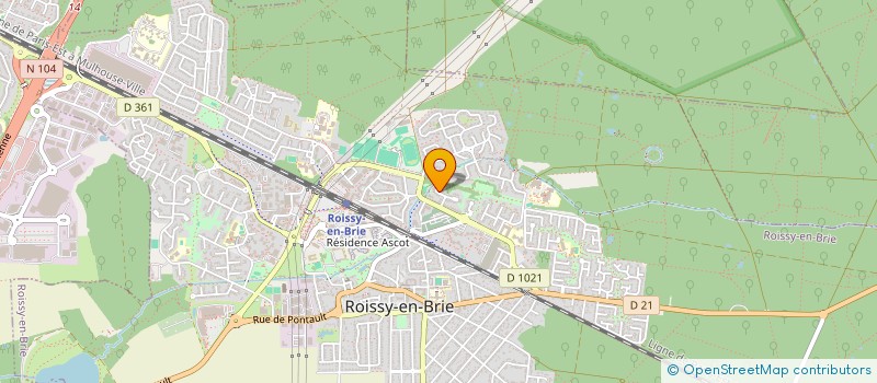 localisation de l'entreprise MONSIEUR HAMDI SGHAIER  ROISSY-EN-BRIE