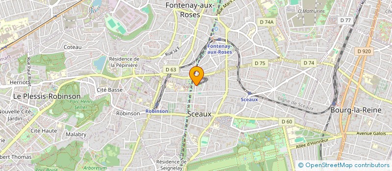localisation de l'entreprise MONSIEUR HAMDI SOUSSIA à SCEAUX