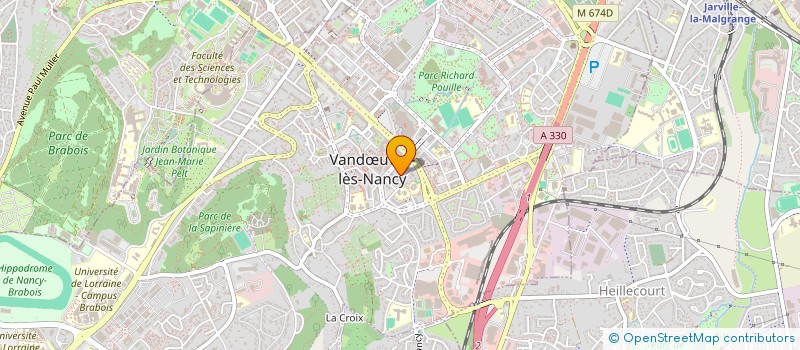 localisation de l'entreprise MONSIEUR HAMDI YILDIZ  VANDUVRE-LES-NANCY