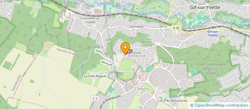 localisation de l'entreprise MONSIEUR HAMDIATA BRETE  GIF-SUR-YVETTE