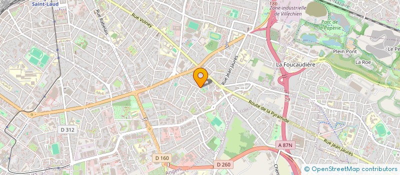 localisation de l'entreprise MONSIEUR HAMDIE MALKIE  ANGERS