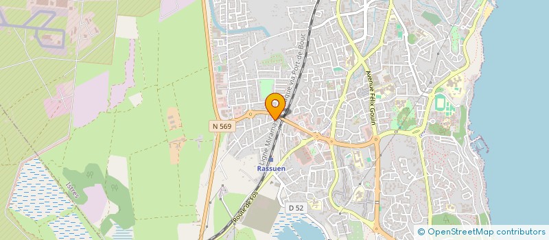 localisation de l'entreprise MONSIEUR HAMDIJA SULJIC  ISTRES