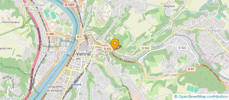 localisation de l'entreprise MONSIEUR HAMDIJA ZARIC  VIENNE