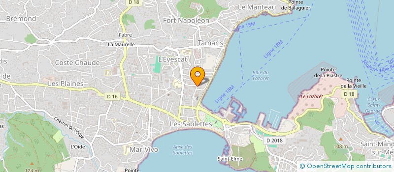 localisation de l'entreprise MONSIEUR HAMDOUN AKRICHE à LA SEYNE-SUR-MER