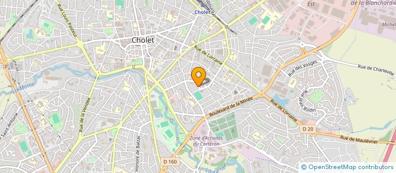 localisation de l'entreprise MONSIEUR HAMED ABBOUBAKAR OMER à CHOLET